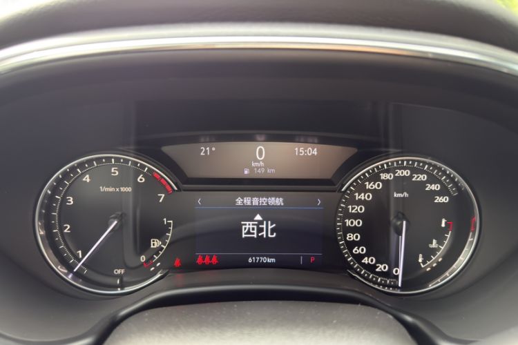 Used Cadillac CT5 2022 28T Luxury Edition Odometer Close Up