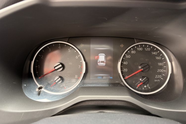 Used Toyota RAV4 2022 2.0L CVT Two-Wheel Drive Urban Edition Odometer Close Up