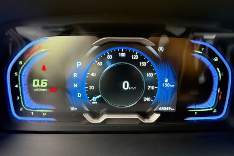 Used Hyundai Tucson 2023 Tucson L 1.5T Automatic Two-Wheel Drive GLX Elite Edition Odometer Close Up