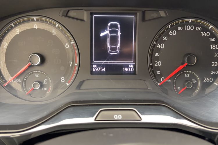 Used Volkswagen Bora 2019 Revised Version 1.5L Automatic Fashionable Style China VI Odometer Close Up