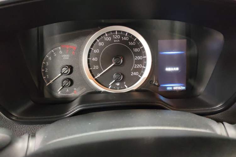 Used Toyota Corolla 2022 1.2T S-CVT Pioneer PLUS Edition Odometer Close Up