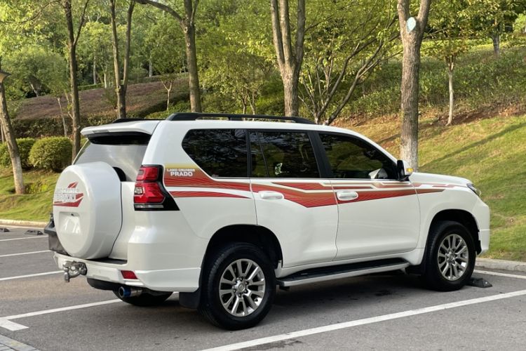 Used Toyota Prado 2019 3.5L Automatic TX-L Deluxe Edition with Rear-Mounted Spare Tire
