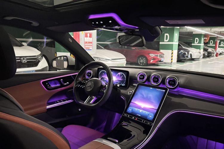 Used Mercedes-Benz C-Class 2023 C 260 L Sport Edition Audio And AC Panel