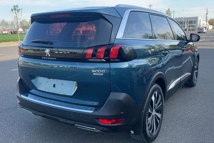 Used Peugeot 5008 2017 380THP 7-Seater Luxury Edition Rear Right 45 Deg