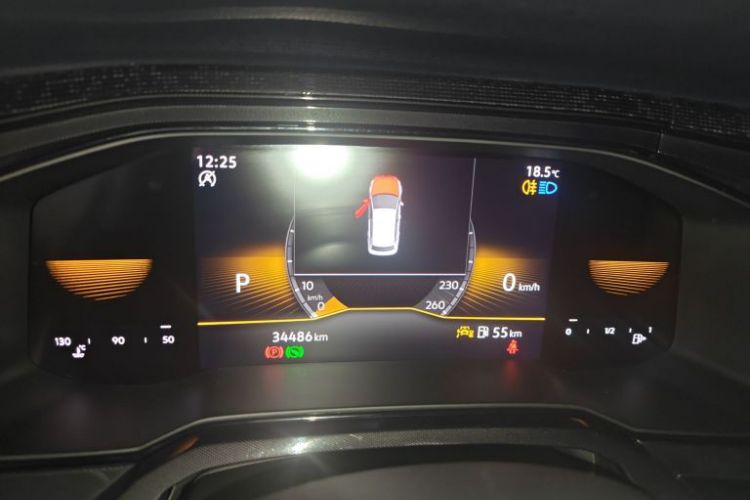 Used Volkswagen Lavida 2023 New Rui 1.5L Automatic New Yi Edition Odometer Close Up