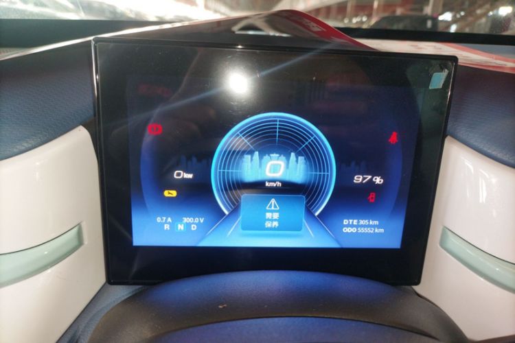 Used Dongfeng NAMMI EX1 2022 Revised PRO Yuecheng Version Odometer Close Up