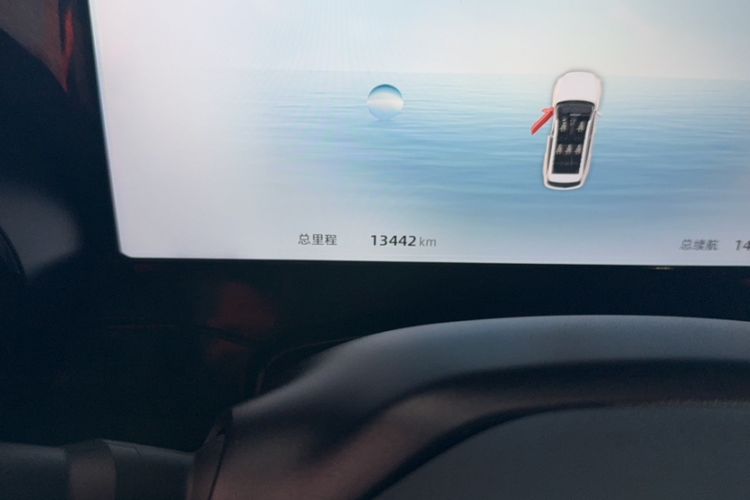 Used Geely Auto Monjaro L 2024 2.0TD High-Power Automatic Two-Wheel Drive Yunqi Version Odometer Close Up