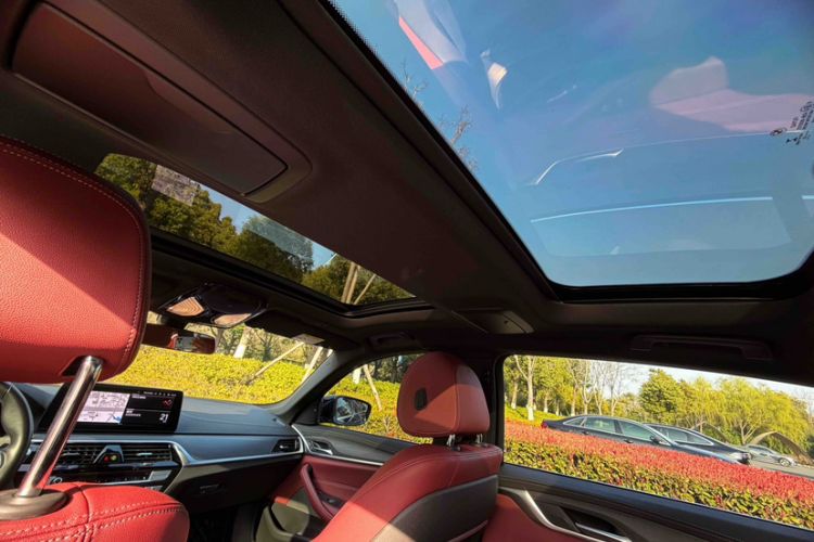 Used BMW 5 Series 2021 530Li Leading Model M Sport Package Headliner