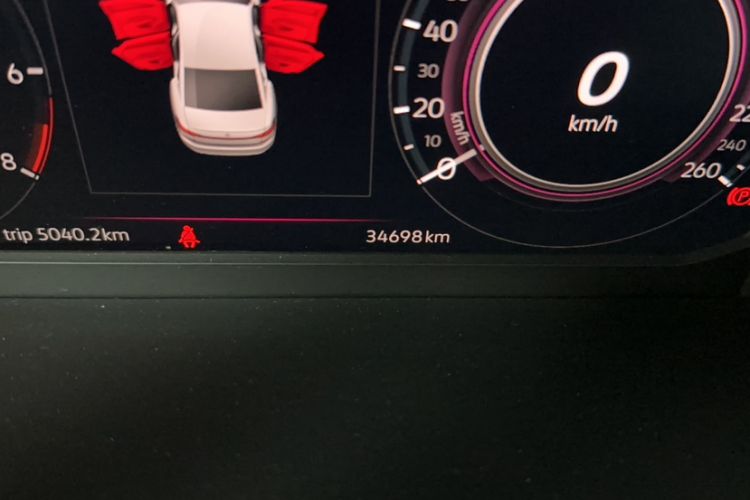 Used Volkswagen Passat New Energy 2022 430 PHEV Hybrid Luxury Edition Odometer Close Up