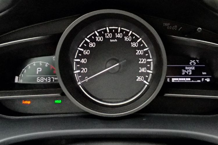 Used Mazda CX-4 2018 2.0L Automatic Two-Wheel Drive Blue Sky Dynamic Version China V Standard Odometer Close Up