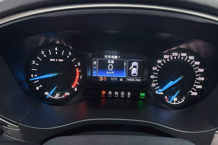 Used Ford Mondeo 2020 EcoBoost 180 Stylish Model Odometer Close Up