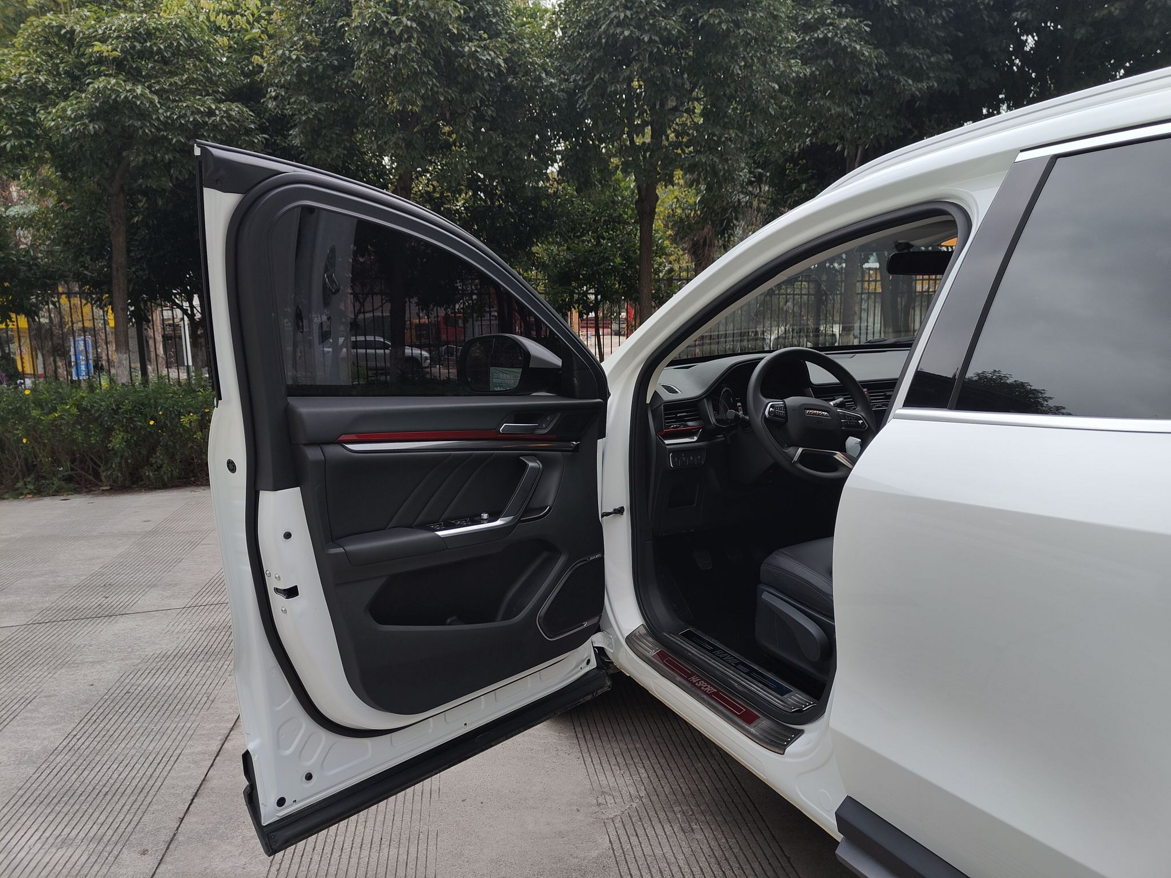 Avant de la voiture