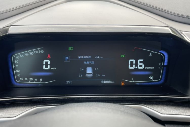 Used Hyundai Custo 2021 270TGDi Prestige LUX Odometer Close Up