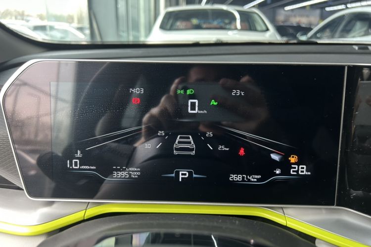 Used Geely Auto Coolray 2023 Bin Yue COOL 1.5TD DCT Champion Edition Odometer Close Up