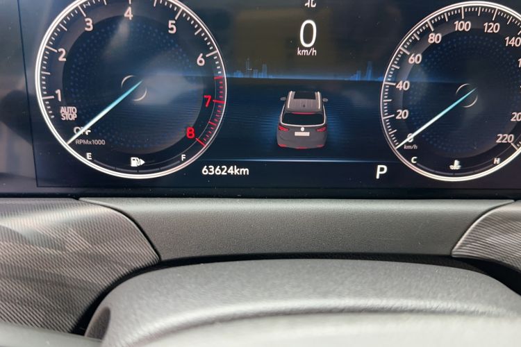 Used Buick GL6 2021 323T Mild Hybrid Connect Luxury Model Odometer Close Up