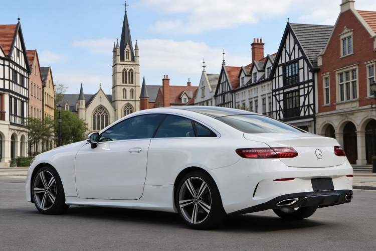 Used Mercedes-Benz E-Class 2017 E 200 Coupe Exterior 6