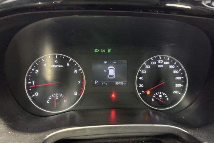 Used Kia KX3 2021 1.5L CVT Trend Edition Odometer Close Up