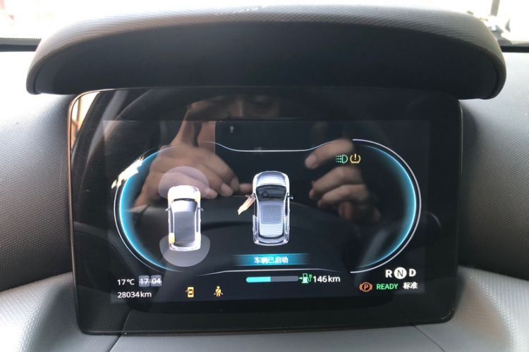 Used Leapmotor T03 2020 400 Luxury Edition Odometer Close Up