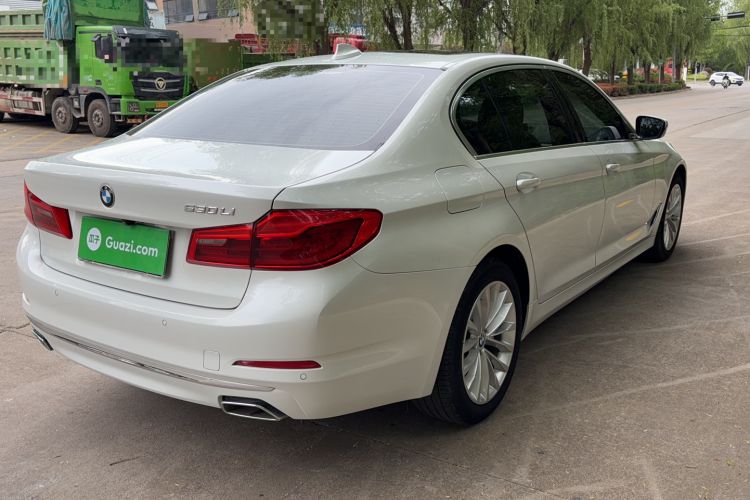 Used BMW 5 Series 2020 530Li Leading Edition Luxury Package Rear Right 45 Deg