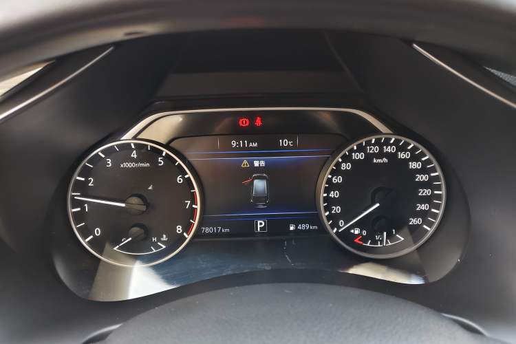 Used Nissan Murano 2017 2.5L XL Two-Wheel Drive Smart Edition Odometer Close Up