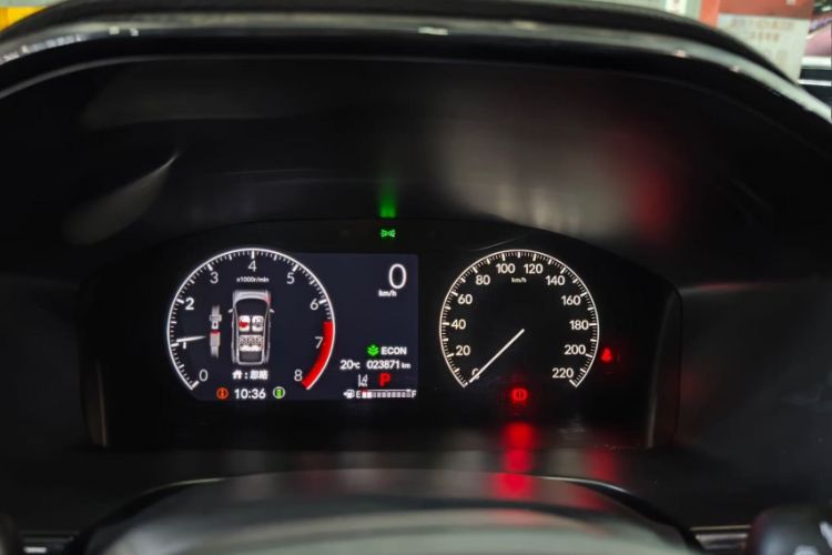 Used Honda CR-V 2023 240TURBO Two-Wheel Drive FENGSHANG Edition 5 Seats Odometer Close Up