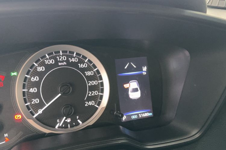 Used Toyota Levin 2023 185T CVT Luxury Edition Odometer Close Up