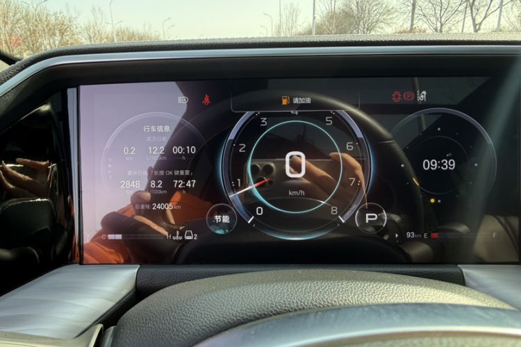 Used GAC Trumpchi GS8 2024 Linghang Series 2.0 TGDI Two-Wheel Drive Luxury Smart Connectivity Version Odometer Close Up