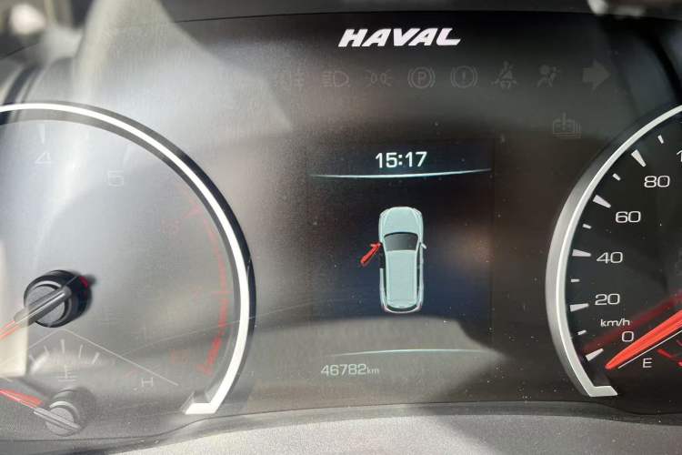 Used Haval H6 2023 National Trend Edition 1.5T Automatic Urban Version Odometer Close Up