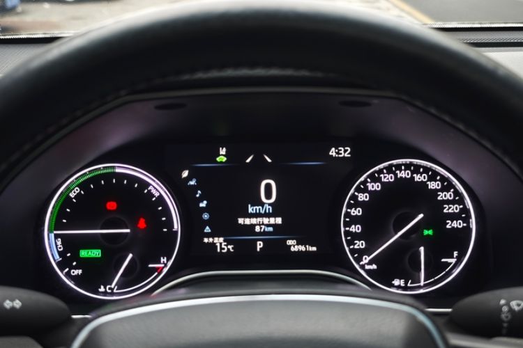 Used Toyota Avalon 2023 Dual-Engine 2.5L Luxury Edition Odometer Close Up