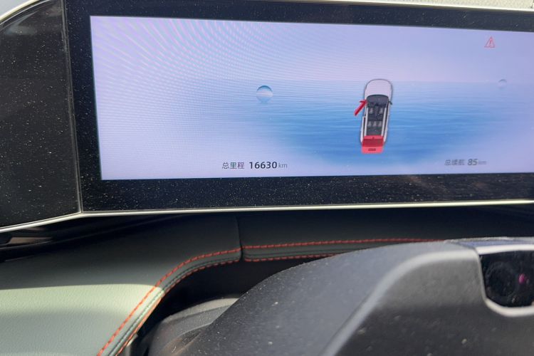 Used Geely Auto Emgrand X7 Sport 2024 1.5TD Prestige Edition Odometer Close Up