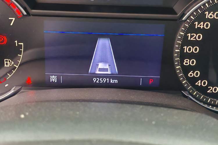 Used Cadillac CT5 2020 Updated 28T Leading Sporty Version Odometer Close Up