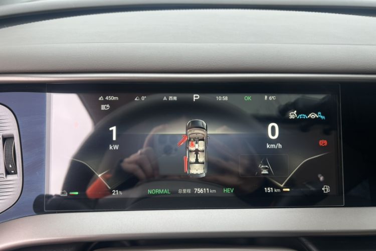 Used Denza D9 2022 DM-i 970 Four-Wheel Drive Flagship Model