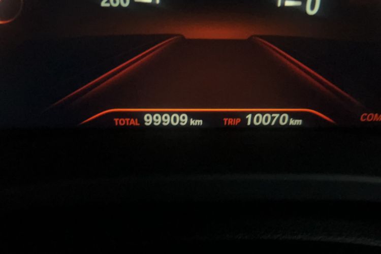 Used BMW X3 2019 xDrive28i M Sport Package Odometer Close Up