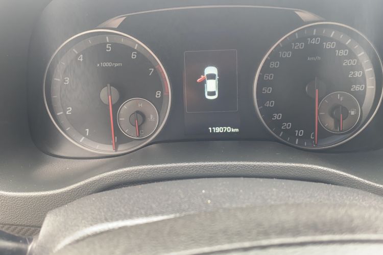 Used Hyundai Elantra (6th Generation / Lingdong) 2018 1.4T Dual-Clutch Xuan Dong · Dynamic Edition Odometer Close Up