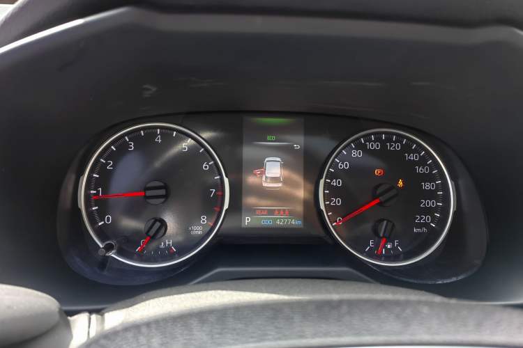 Used Toyota Wildlander 2022 2.0L CVT Two-Wheel Drive Luxury Edition Odometer Close Up