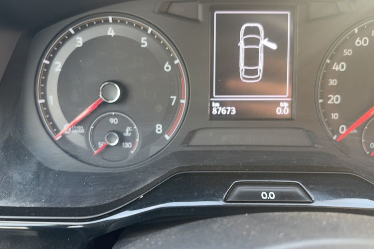 Used Volkswagen Bora 2019 1.5L Manual Fashion Edition Odometer Close Up