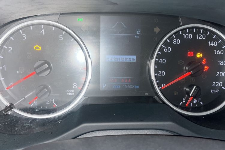 Used Toyota Wildlander 2024 2.0L CVT Two-Wheel Drive Leading Edition Odometer Close Up