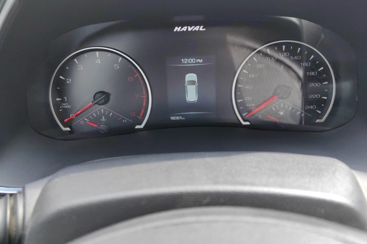 Used Haval H6 2023 National Trend Edition 1.5T Automatic Urban Version Odometer Close Up