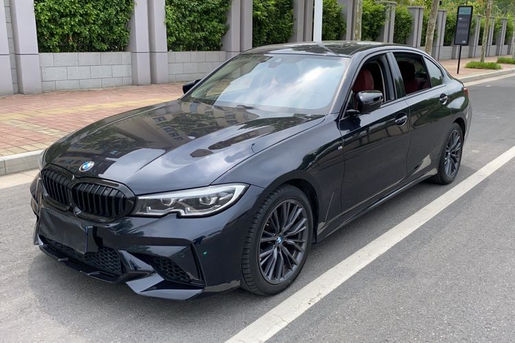 Used BMW 3 Series 2021 325Li M Sport Shadowline Package Front Left 45 Deg