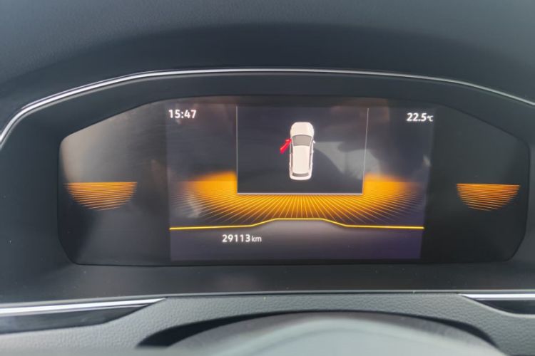 Used Volkswagen Magotan 2023 2 Million Units Limited Edition 330TSI DSG Leading Version Odometer Close Up