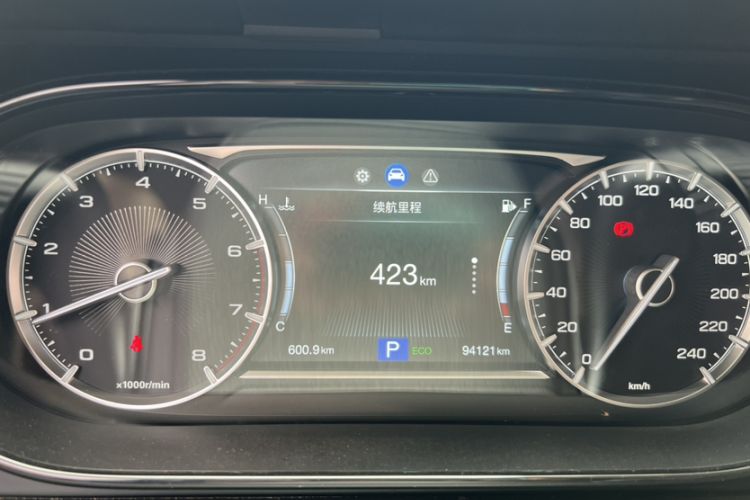 Used GAC Trumpchi M6 2019 270T Automatic Luxury Edition (6-seater) - China V Standard Odometer Close Up