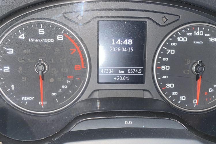 Used Audi A3 2020 Limousine 35 TFSI Ambition China VI Odometer Close Up