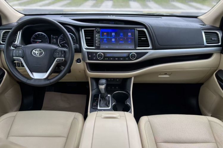 Used Toyota Highlander 2018 2.0T Four-Wheel Drive Luxury Version 7 Seats China VI Standard
