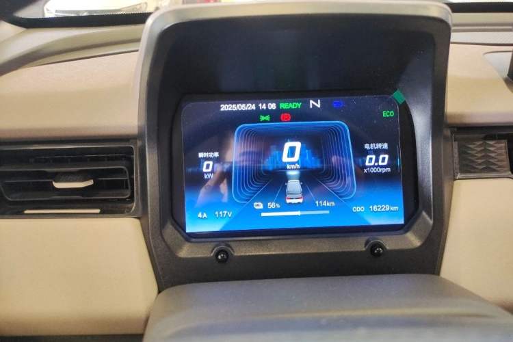 Used Chery New Energy QQ Ice Cream 2024 205km Sundae Pro Odometer Close Up