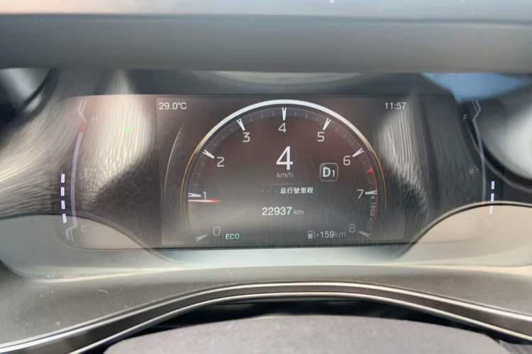 Used GAC Trumpchi GS3 2021 POWER 270T Automatic Dynamic Edition Odometer Close Up