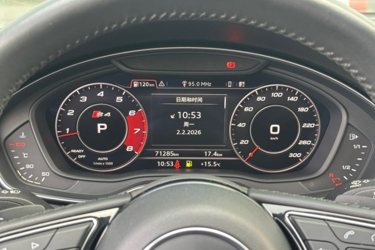 Used Audi A4L 2018 30th Anniversary Edition 40 TFSI Sport Edition Odometer Close Up