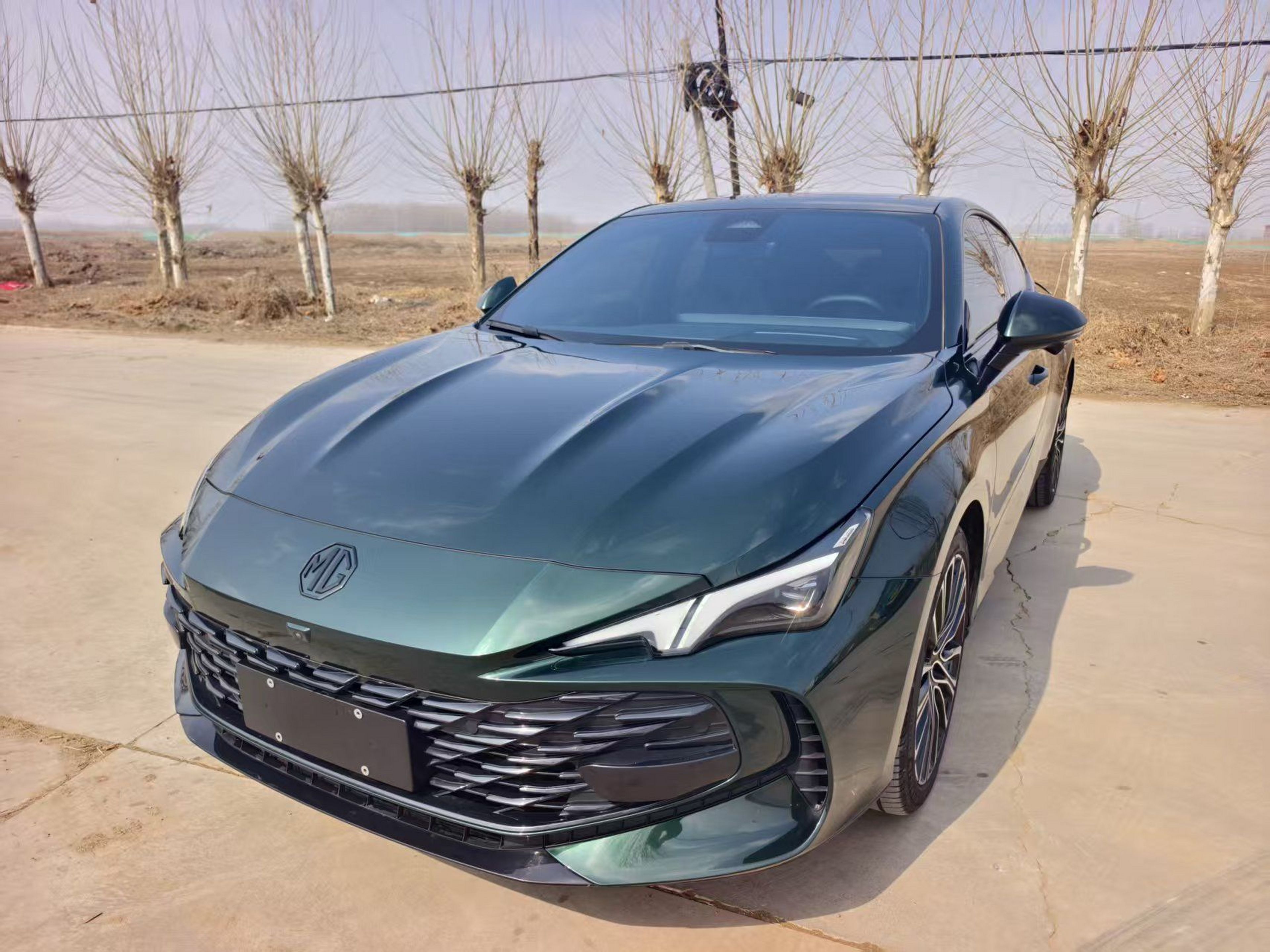 تحت مقدمة السيارة