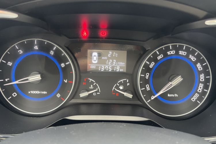 Used CHANGAN Alsvin V7 2016 1.6L Manual Enjoyment Model China V Standard Odometer Close Up