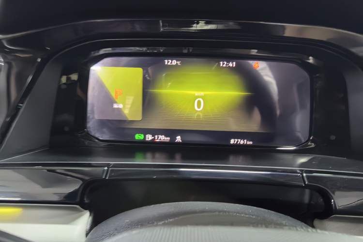 Used Volkswagen Teramont 2022 380TSI Four-Wheel Drive Prestige Flagship Edition Odometer Close Up