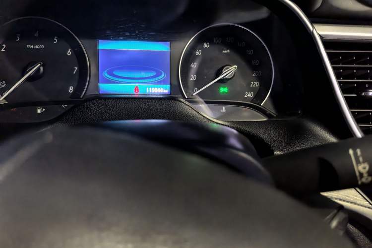 Used Buick GT 2018 18T Automatic Elite Model Odometer Close Up